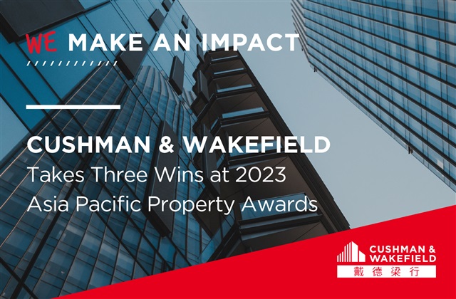 cushman & wakefield greater china takes three wins